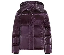 Wattierte Jacke - Violett