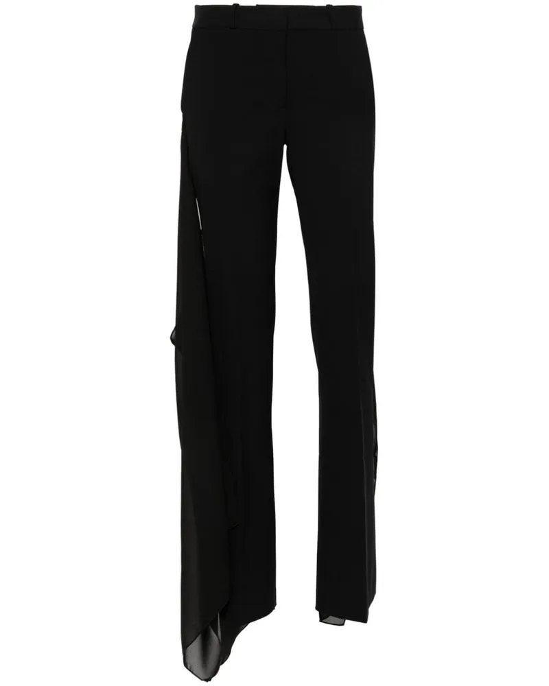 COPERNI Klassische Hose mit drapiertem Detail - Schwarz Schwarz