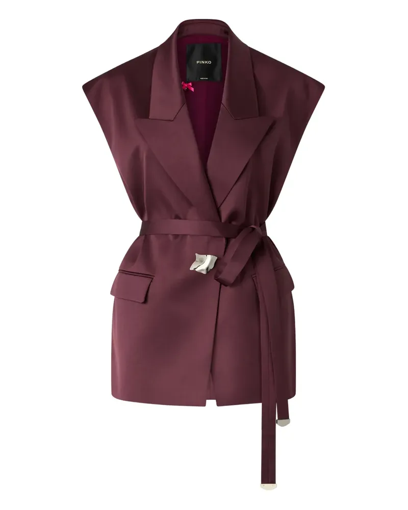 Pinko Jacke mit Gürtel - Violett Violett