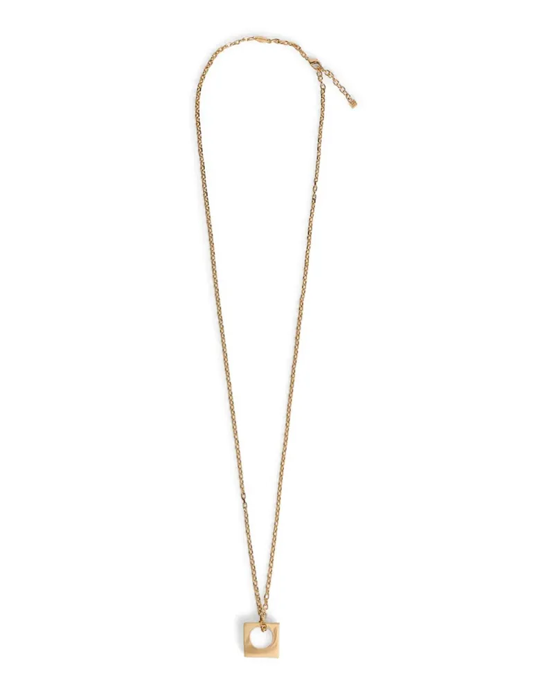 Dsquared2 Lange geometrische Halskette - Gold Gold