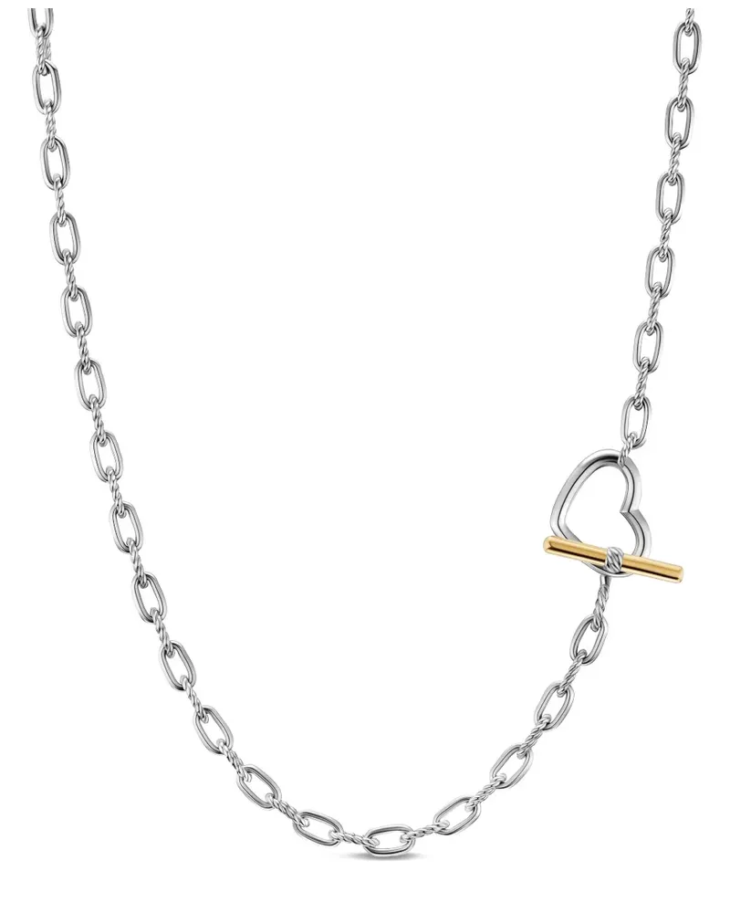 David Yurman 18kt DY Madison Halskette - Silber Silber