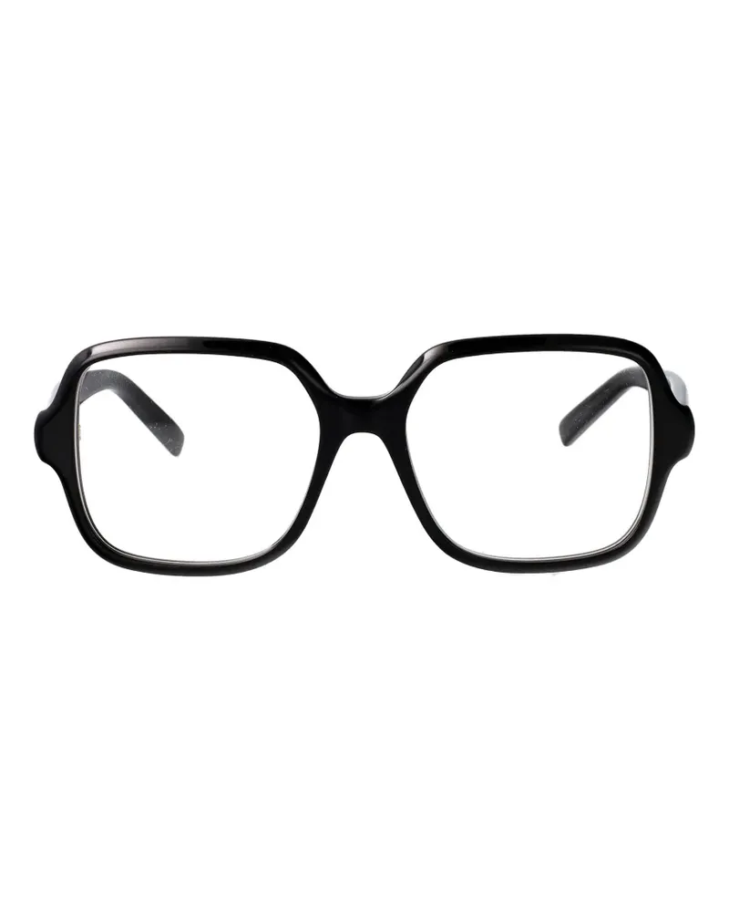 Givenchy Brille mit eckigem Gestell - Schwarz Schwarz