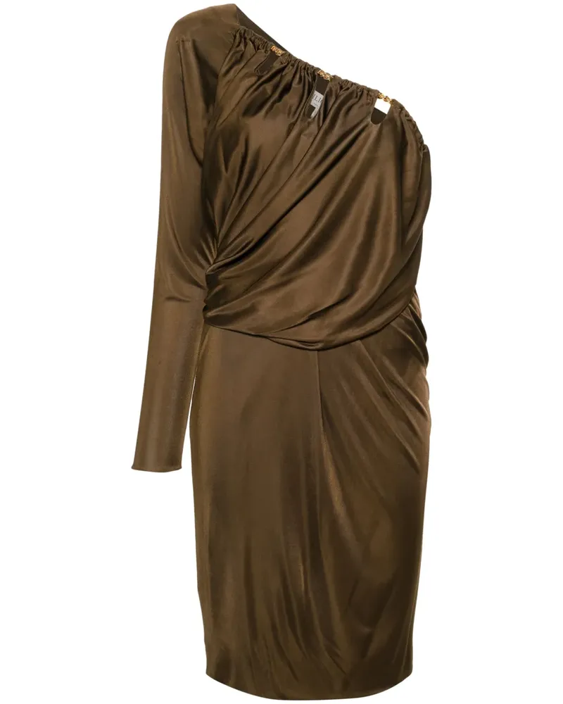 Emilio Pucci Asymmetrisches Midikleid - Braun Braun