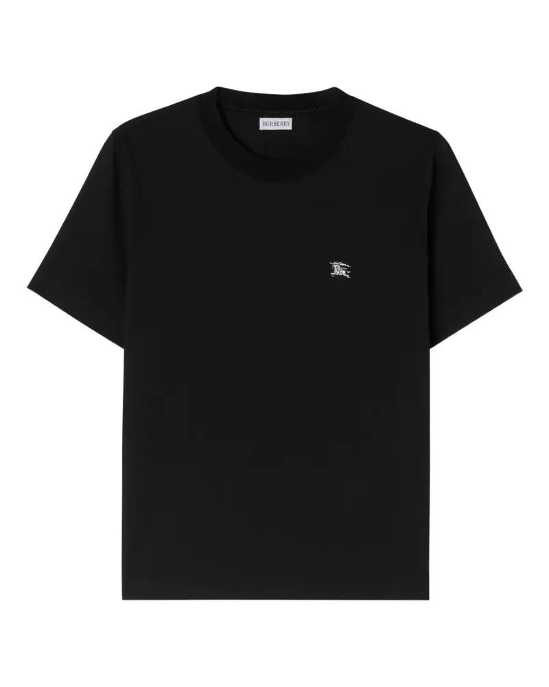 Burberry Knight Jewel T-Shirt aus Baumwolle - Schwarz Schwarz