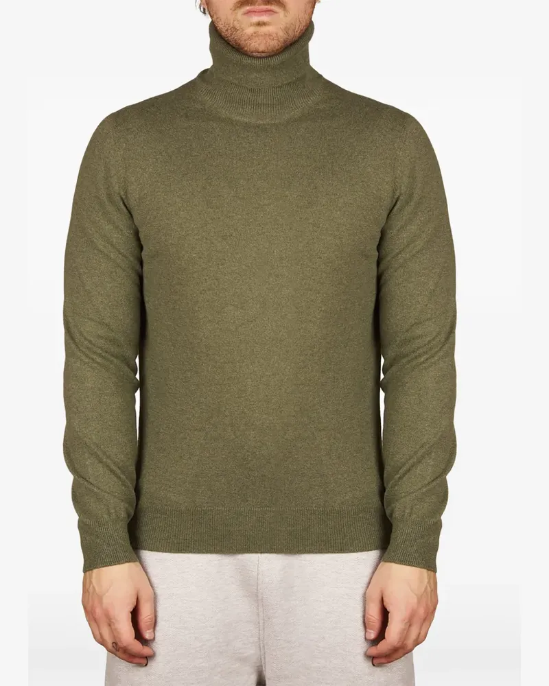 Malo roll neck sweater - Grün Grün