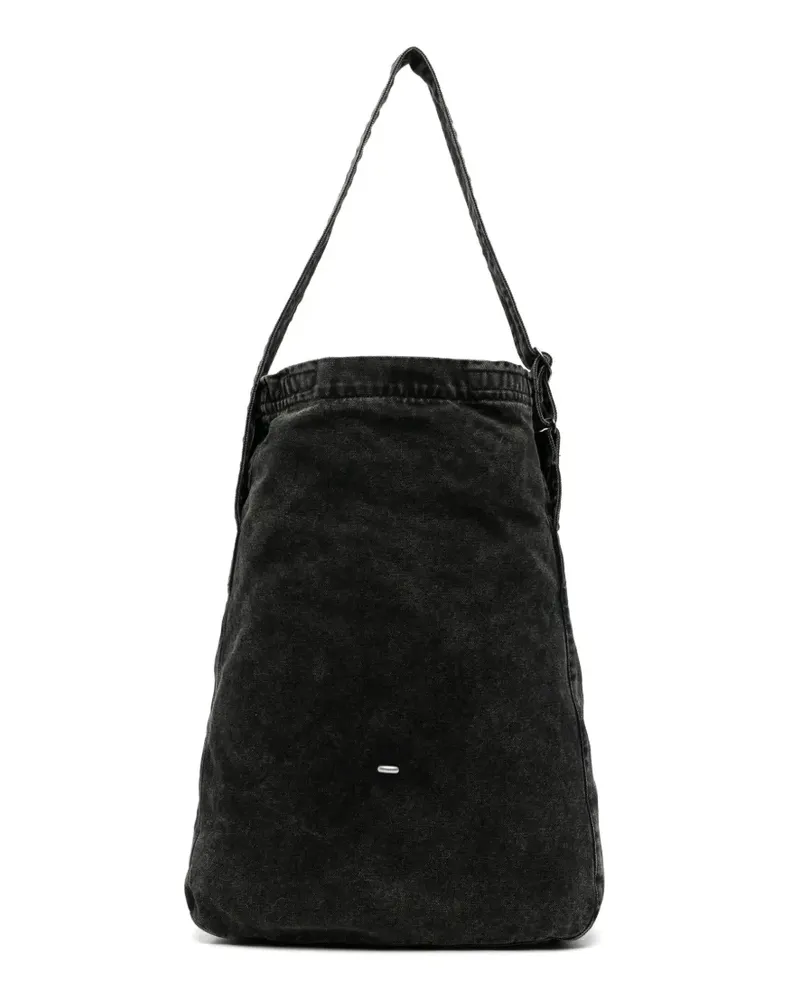 Our Legacy Sling Kuriertasche aus Canvas - Schwarz Schwarz