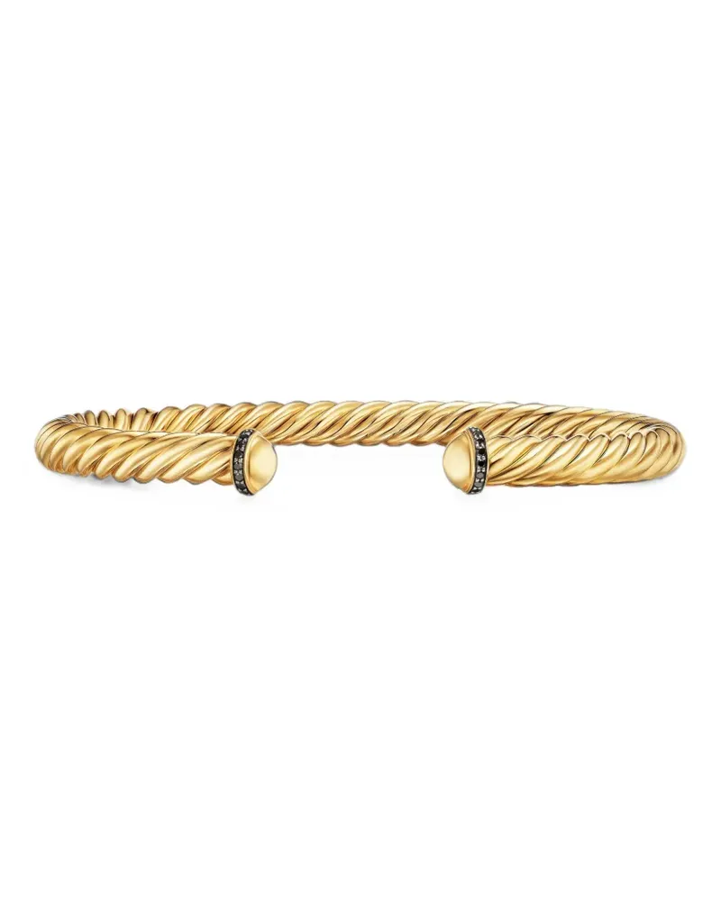 David Yurman Cable Armband mit Diamanten - Gold Gold