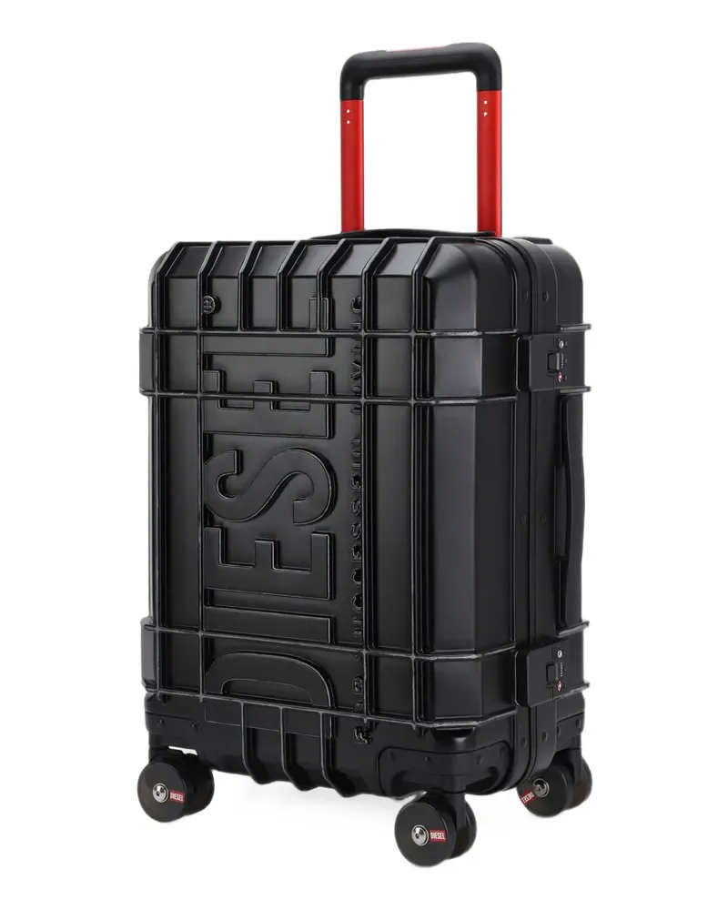 Diesel Kleiner Koffer mit Logo - Schwarz Schwarz