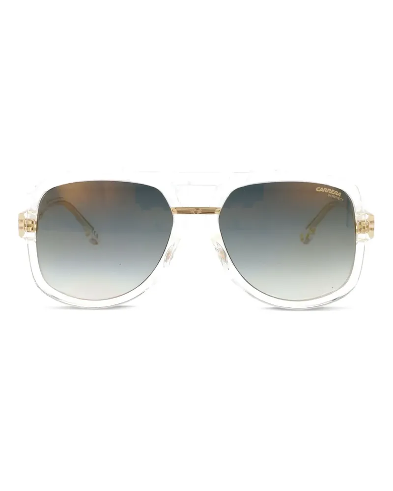 Carrera Victory C 10/S Sonnenbrille mit Golddetail - Weiß Weiß