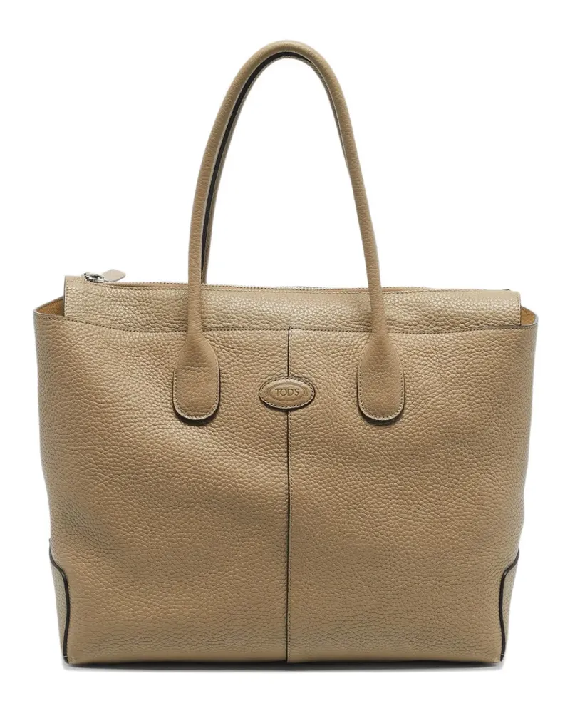 TOD'S Großer Shopper - Nude Nude