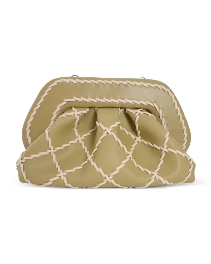 THEMOIRÈ Tia Lace Clutch - OLIVE Olive