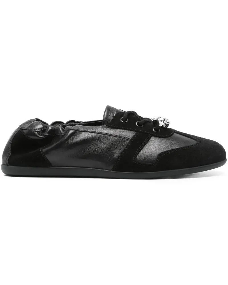3JUIN Olly Ballerinas mit elastischem Bund - Schwarz Schwarz