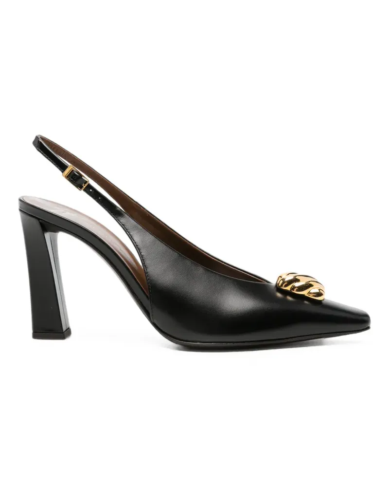 Giuseppe Zanotti Verzierte Slingback-Pumps - Schwarz Schwarz