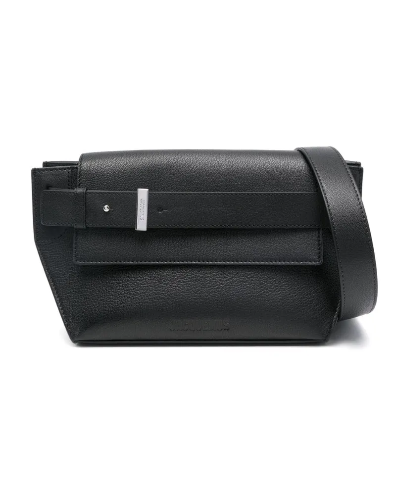 Jacquemus Le Messenger Capri Tasche - Schwarz Schwarz