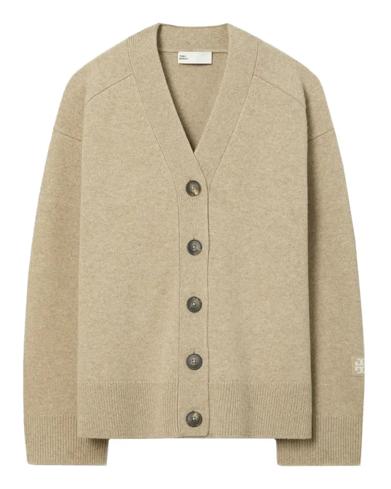Tory Burch Cardigan mit Knöpfen - Nude Nude