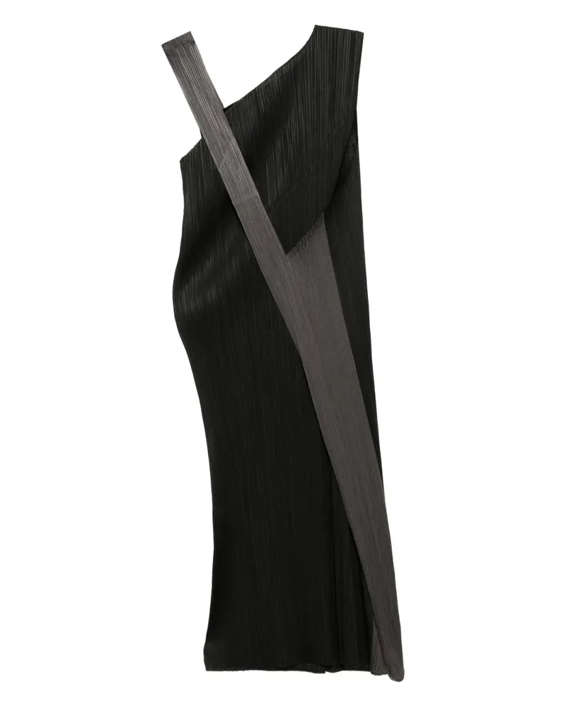 Issey Miyake Pointe Kleid - Schwarz Schwarz