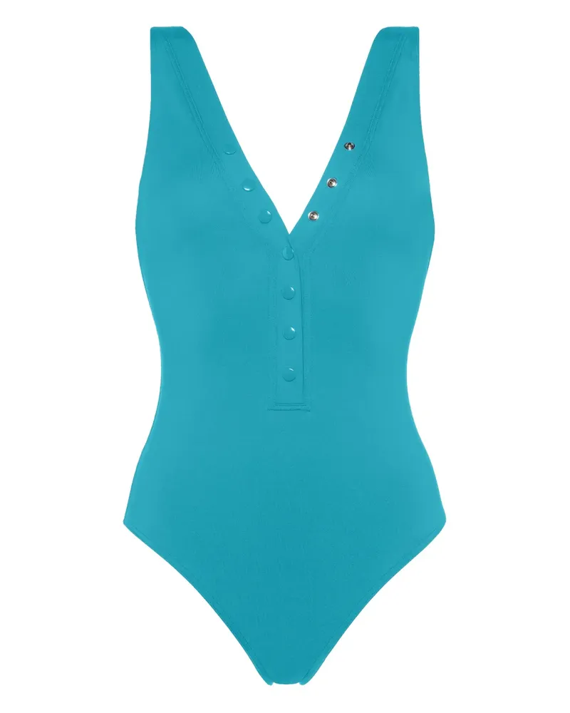 Eres Geknöpfter Badeanzug - Blau Blau