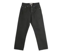 Needle Punch Jeans - Schwarz