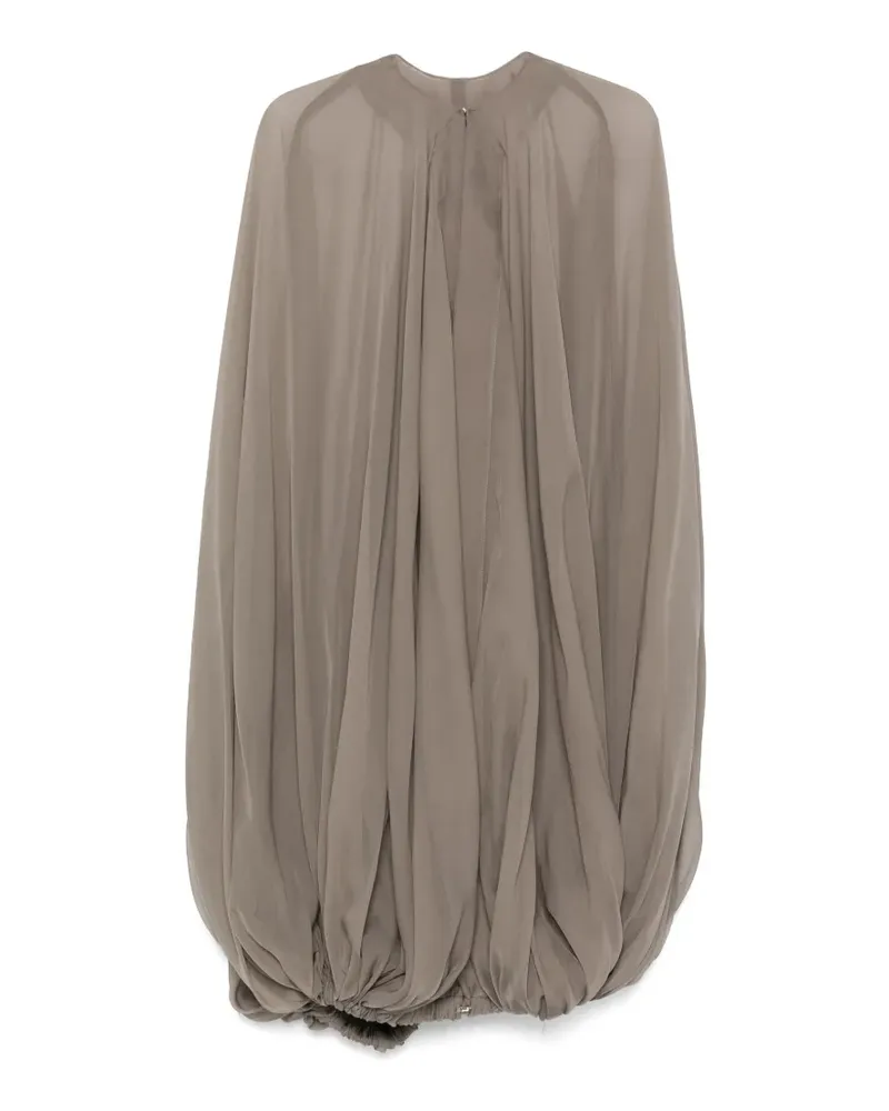 Rick Owens Luxor cape - Grau Grau