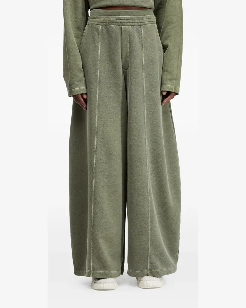 Osklen Palazzohose mit weitem Bein - Grün Grün