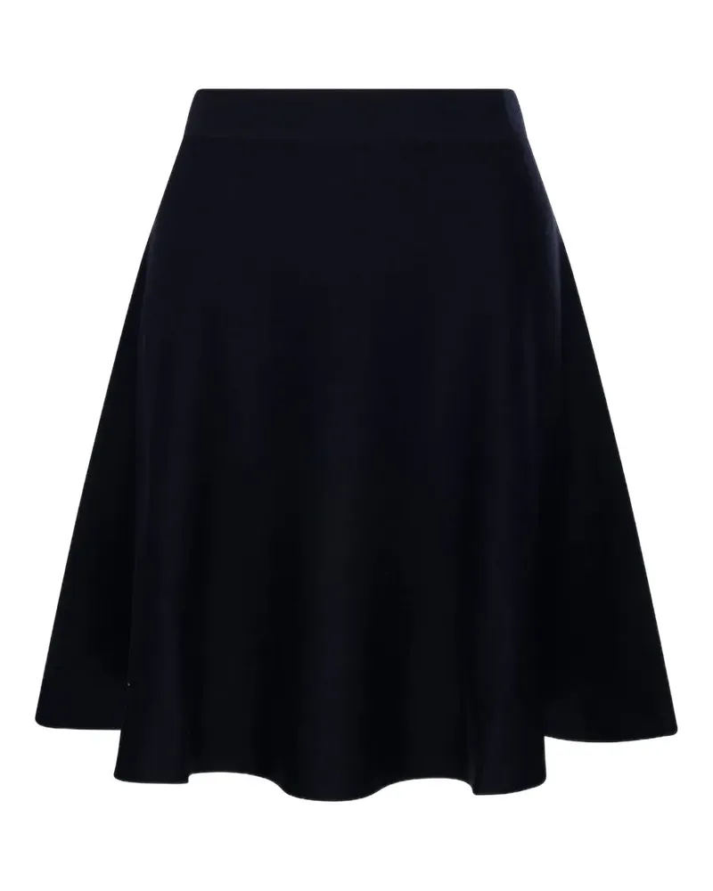 Max Mara ausgestellter Rock - Blau Blau