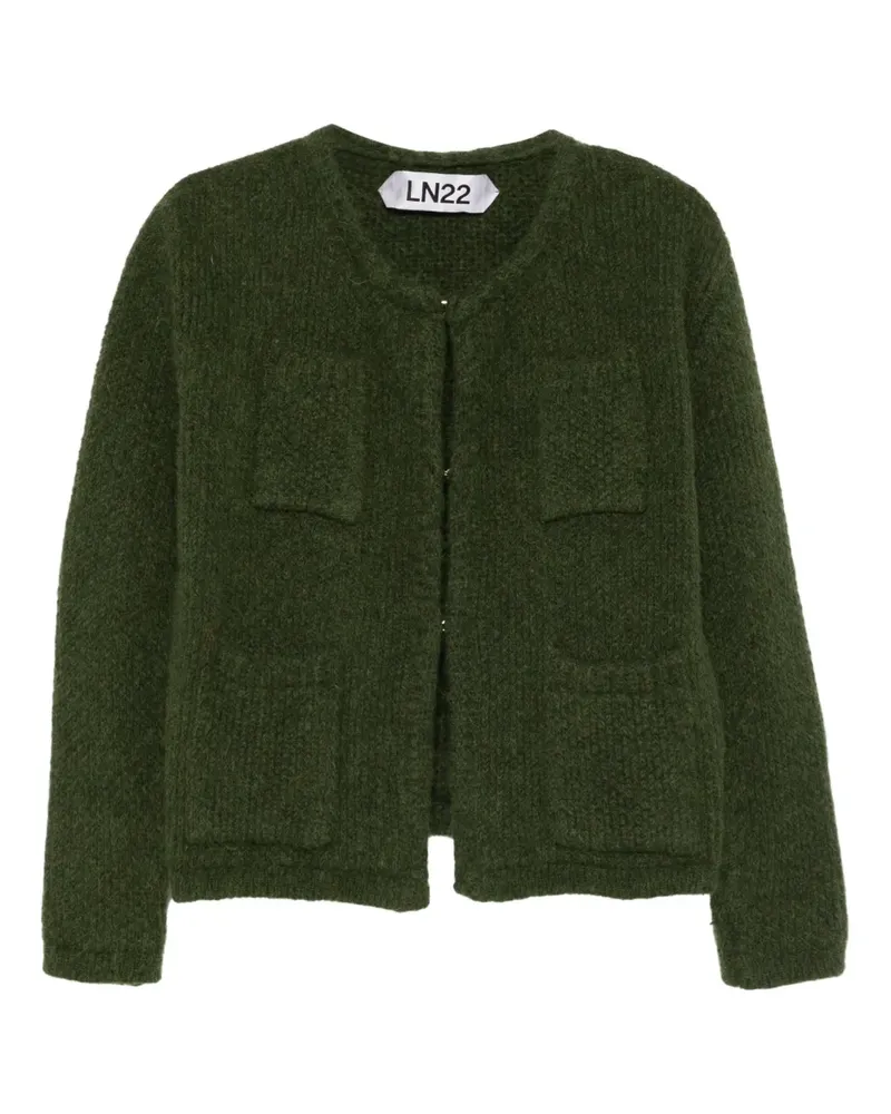 LnA Clothing Cardigan mit Tasche - Grün Grün