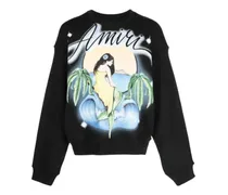 Sweatshirt mit Meerjungfrauen-Print
