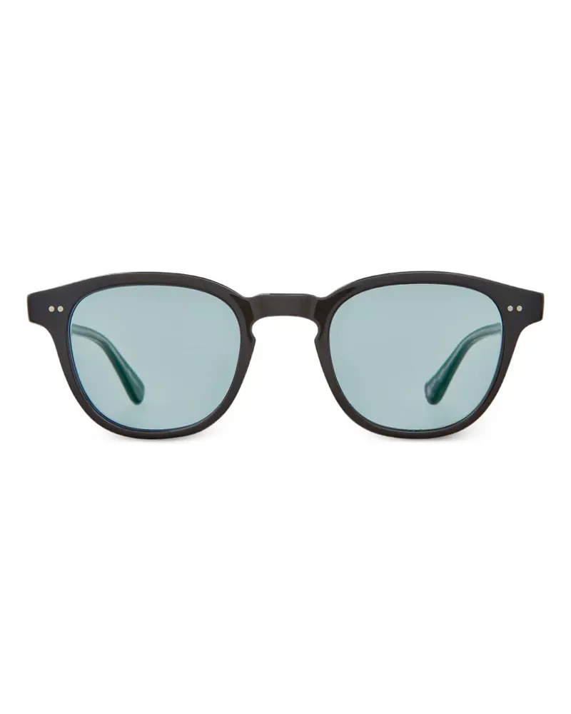 Garrett Leight Evan Sun Brille mit rundem Gestell - Schwarz Schwarz