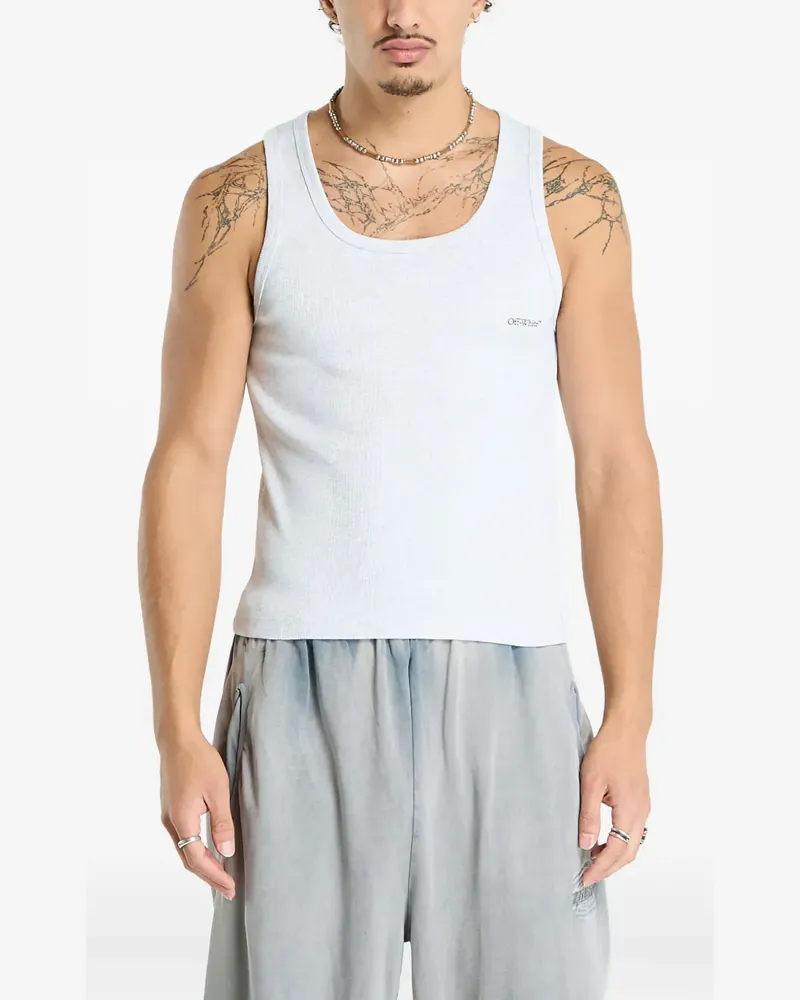 OFF-WHITE Off Bookish tank top - Grau Grau