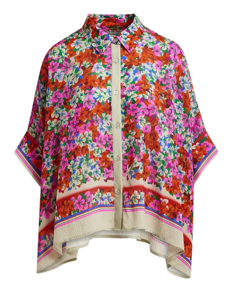 Essentiel Jirt floral shirt - Rot Rot