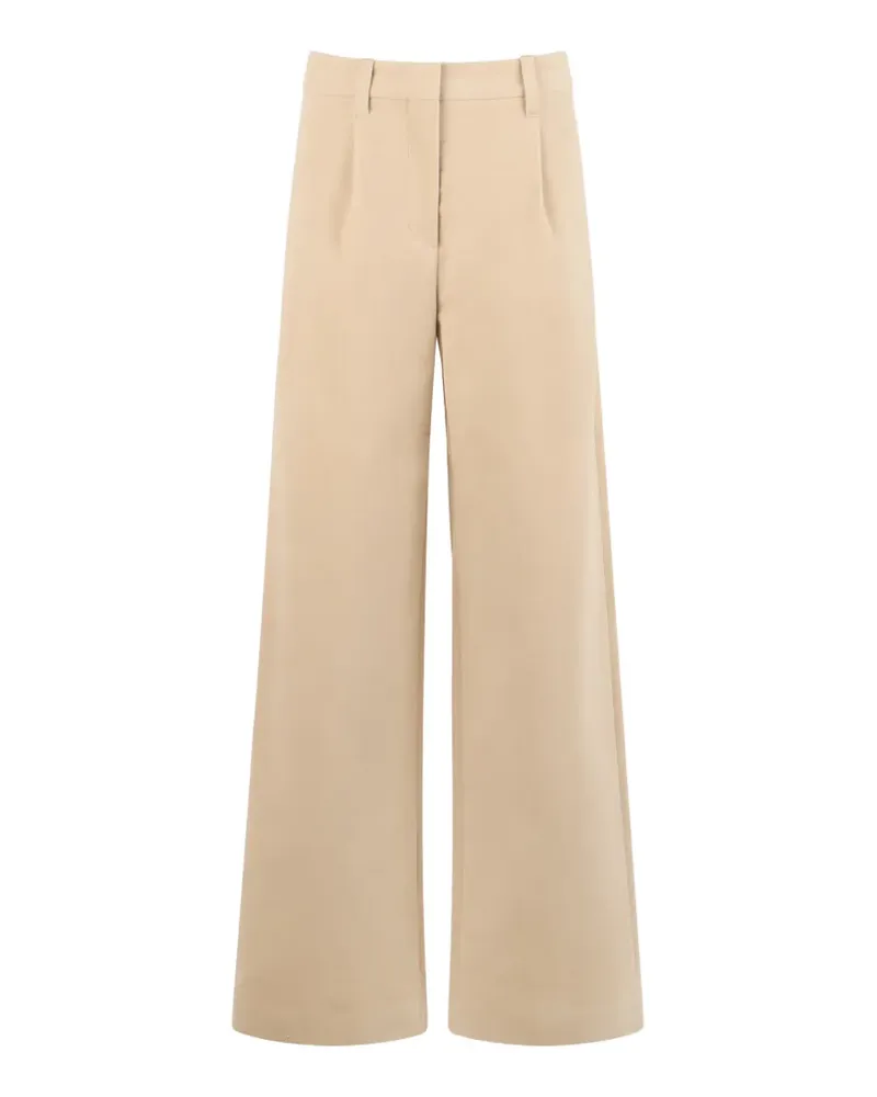 Brunello Cucinelli Hose mit Bundfalten - Nude Nude