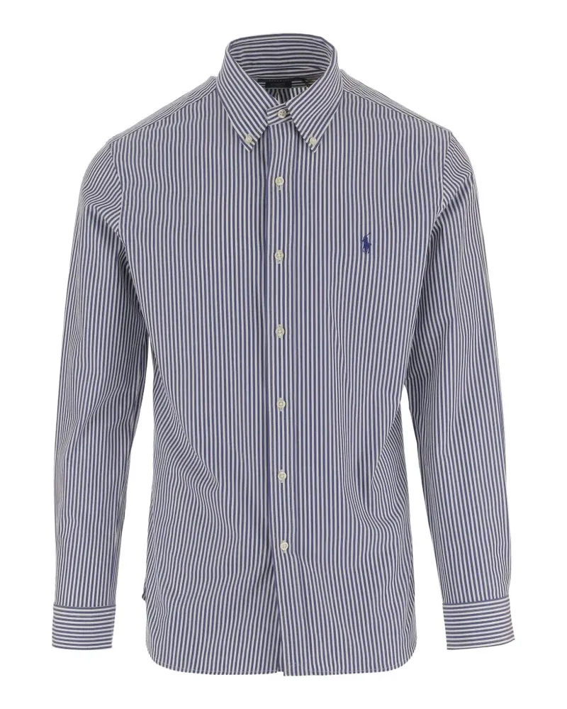 Ralph Lauren Gestreiftes Hemd - Blau Blau