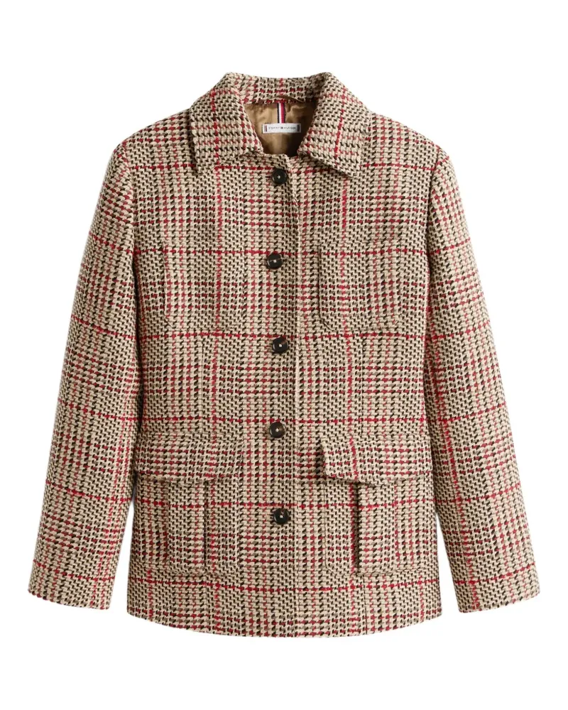 Tommy Hilfiger Jacke mit Tasche - Nude Nude