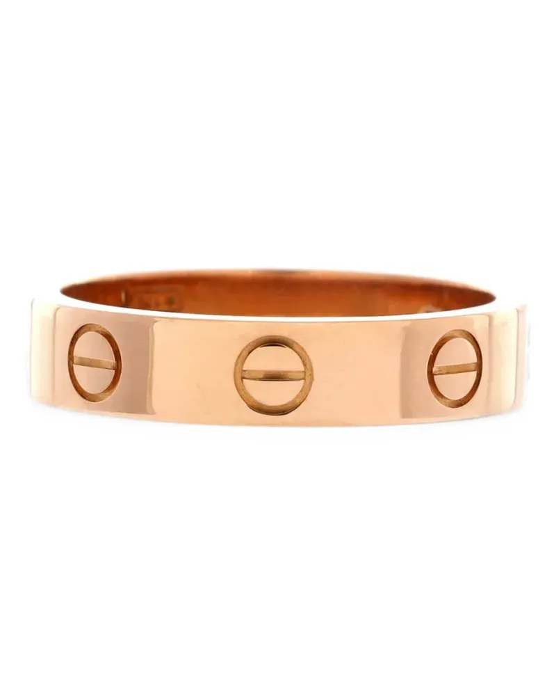 Cartier 18kt Love Wedding Band 1 Rotgoldring mit Diamant - Rosa Rosa