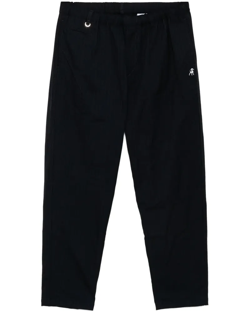 Undercover Gestreifte Hose - Blau Blau