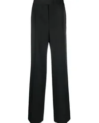 Saint Laurent Hose mit lockerem Schnitt Schwarz