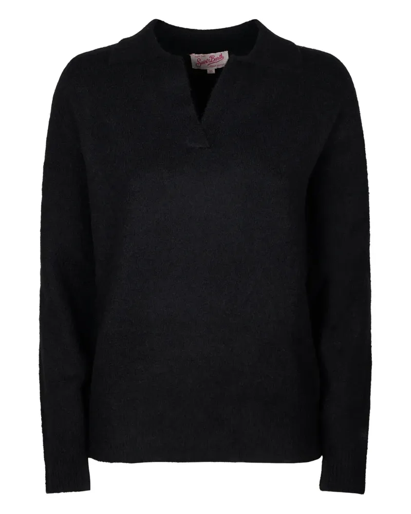 MC2 Saint Barth V-neck sweater - Schwarz Schwarz