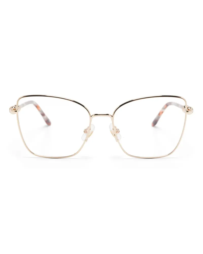 Carolina Herrera New York Brille im Butterfly-Design - Gold Gold