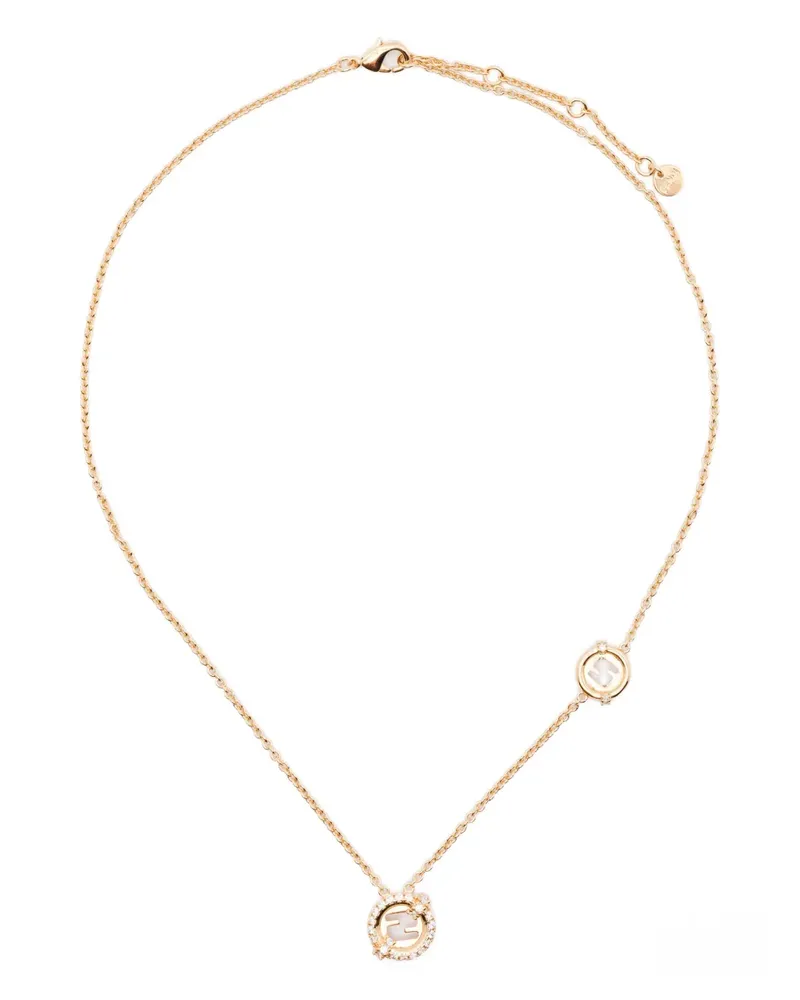 Fendi Halskette mit Anhänger - Gold Gold