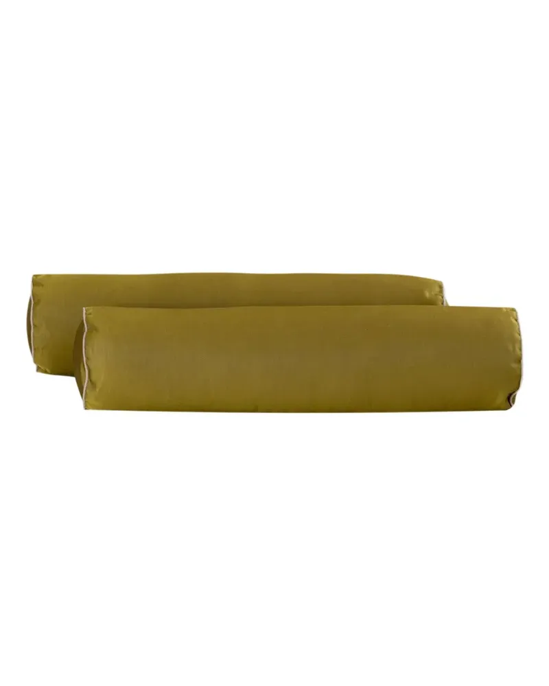 Frette Allure Rollkragen mit Paspeln - Weiß Weiß