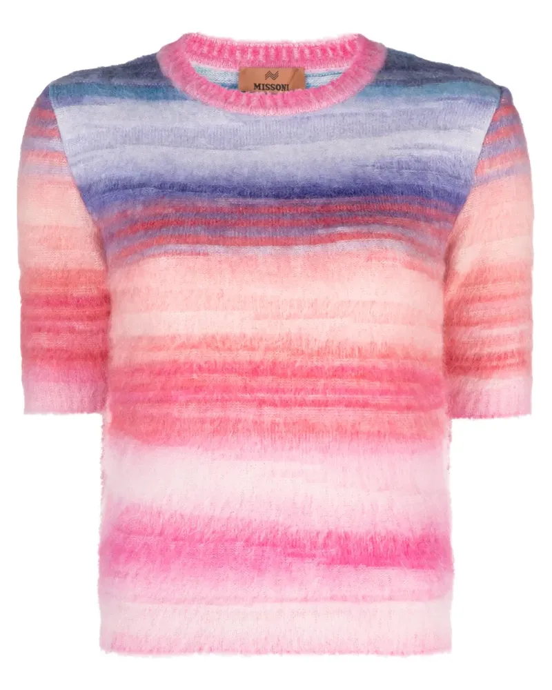 Missoni Oberteil mit gebürstetem Design - Blau Blau