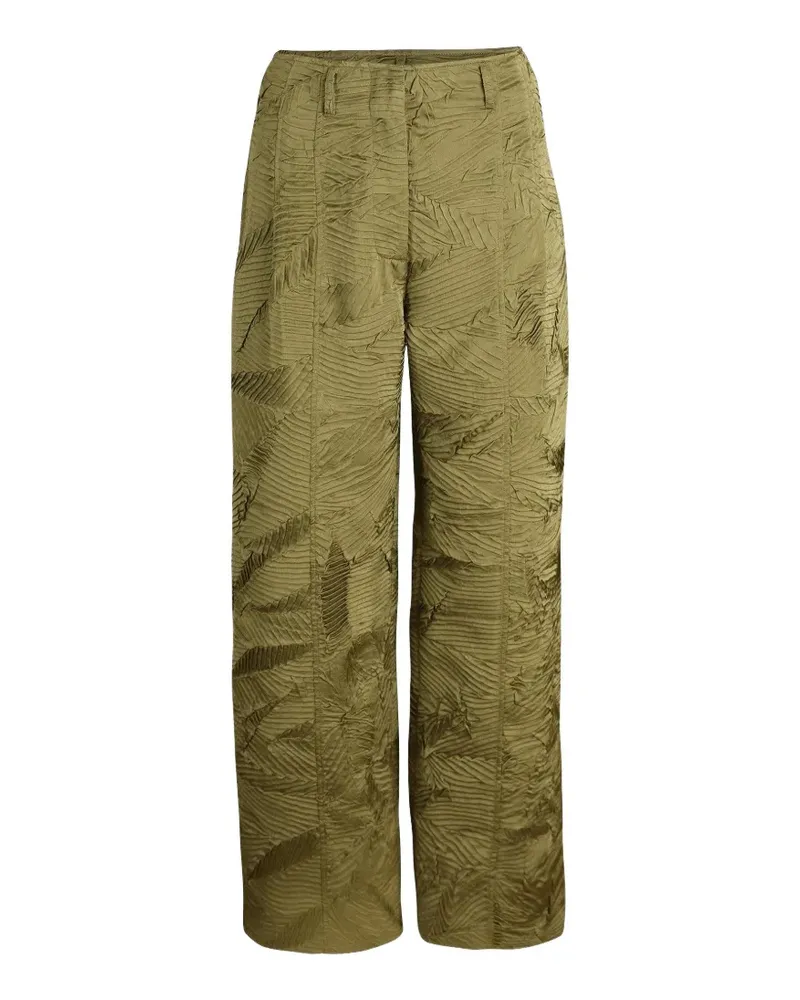 Ulla Johnson Carine Hose mit Satin-Finish - Grün Grün