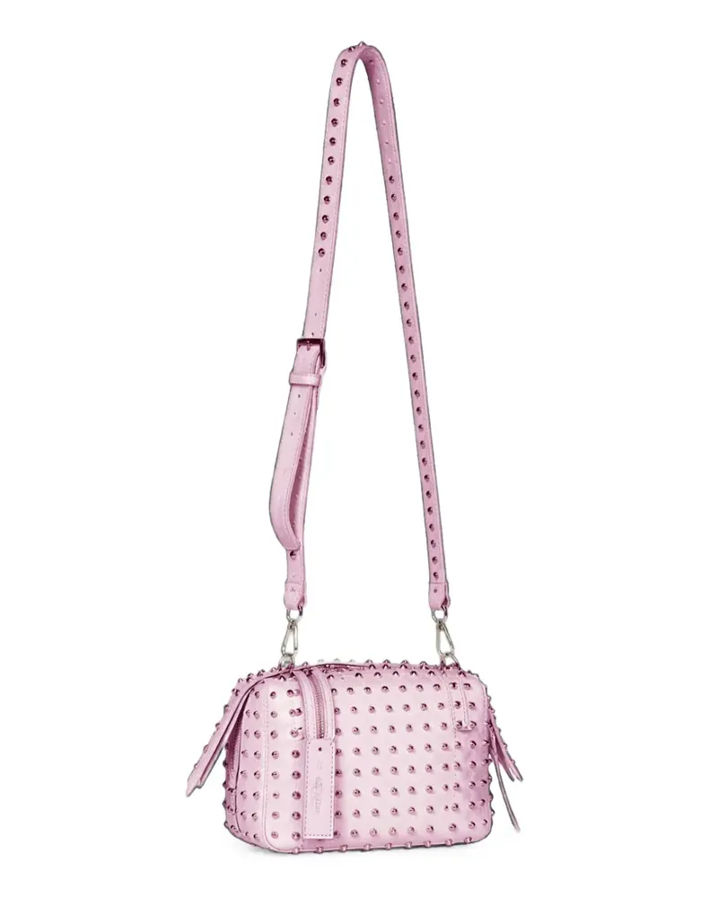 John Richmond stud-embellished cross body bag - Rosa Rosa