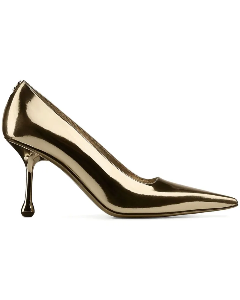 Jimmy Choo Ixia Pumps 80mm - Gold Gold
