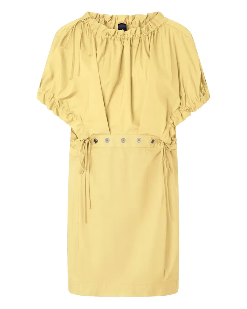 Pinko Kleid mit Puffärmeln - Gelb Gelb