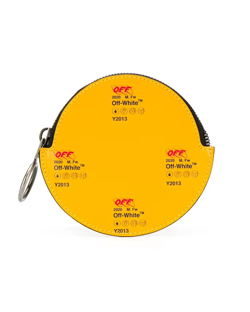 OFF-WHITE Indus Y013' Portemonnaie - Gelb Gelb