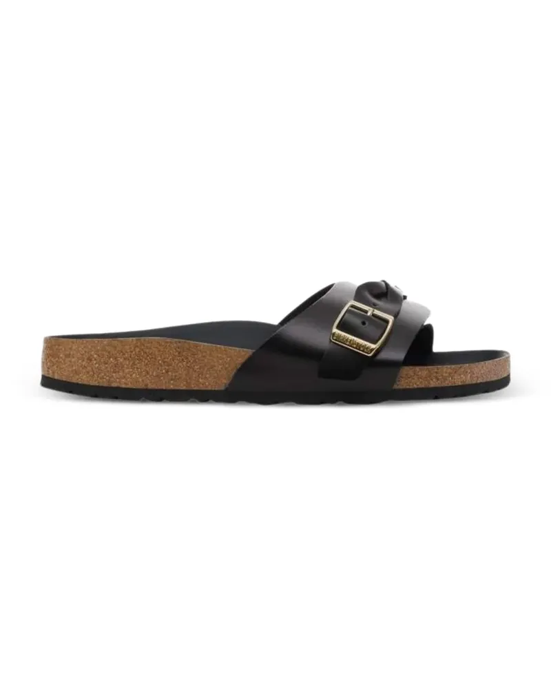 Birkenstock Geflochtene Oita Sandalen - Schwarz Schwarz