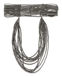 Brunello Cucinelli Collana Choker Silber