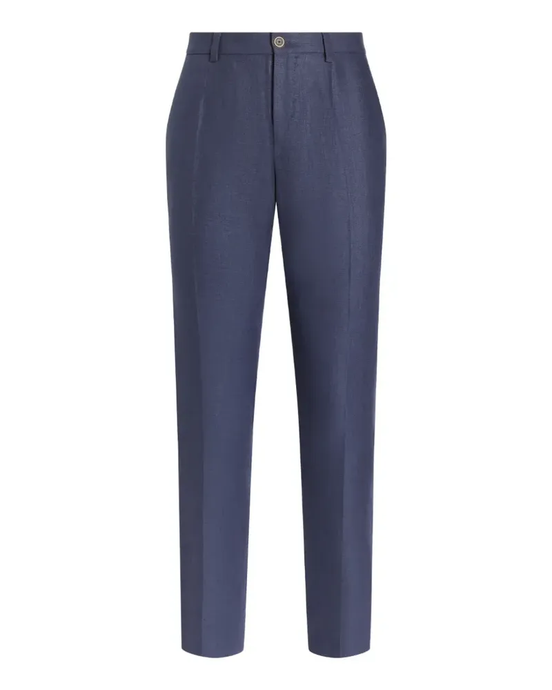Dolce & Gabbana buttoned trousers - Blau Blau