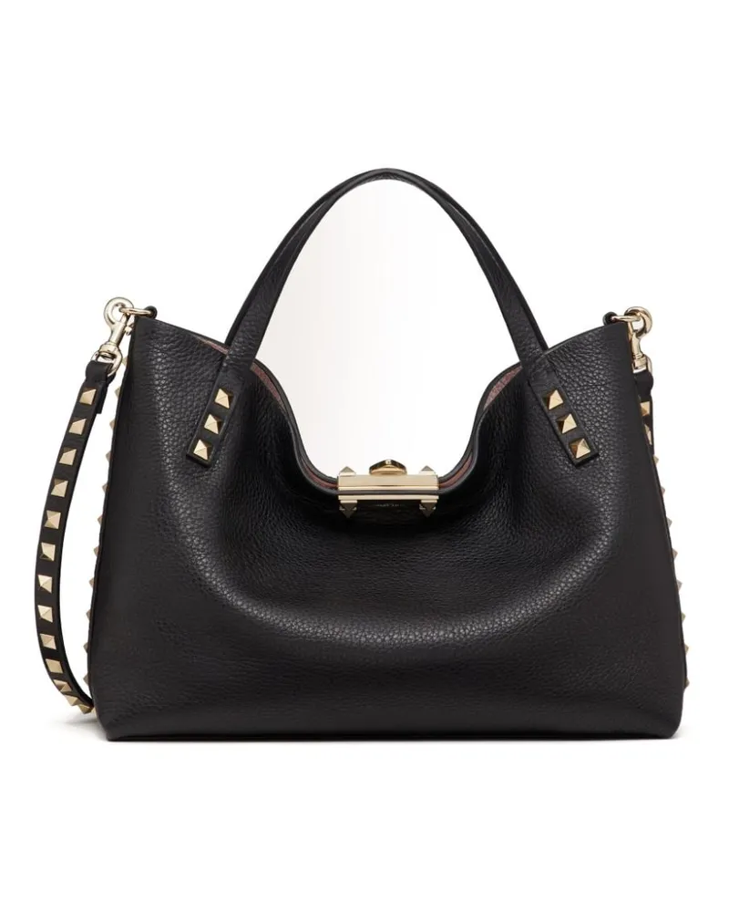 Valentino Garavani Kleine  Rockstud Handtasche - Schwarz Schwarz